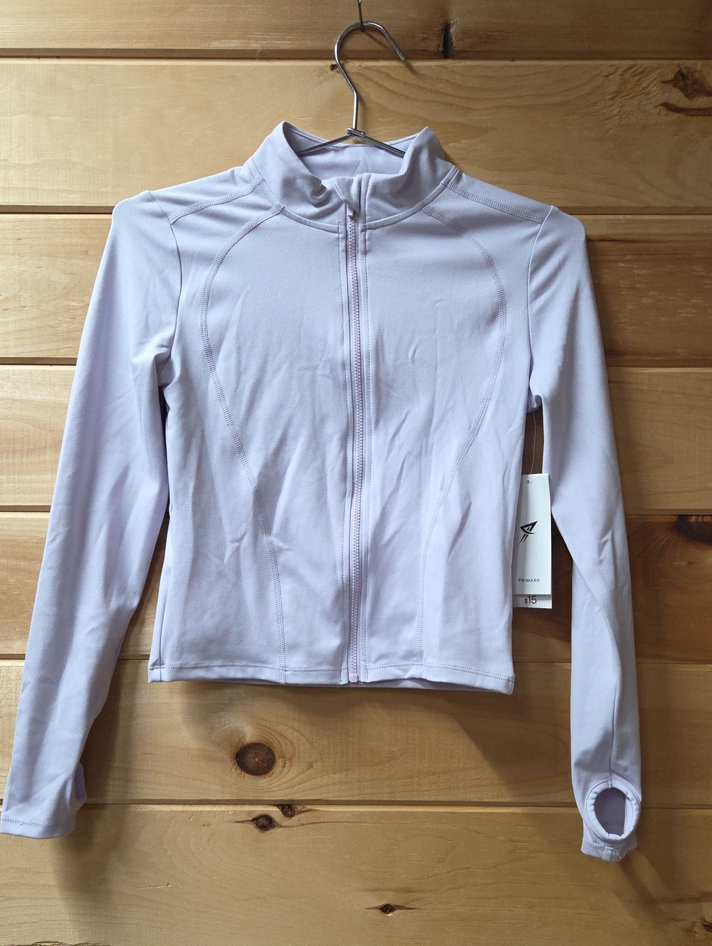 Primark Light Lavender Full‑Zip Active Jacket
